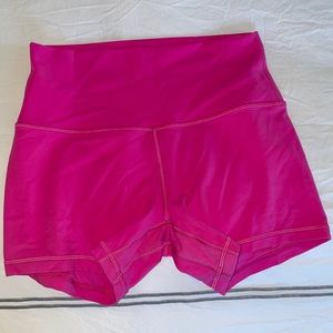 Lululemon Athletica shorts, pink, size 8, women’s